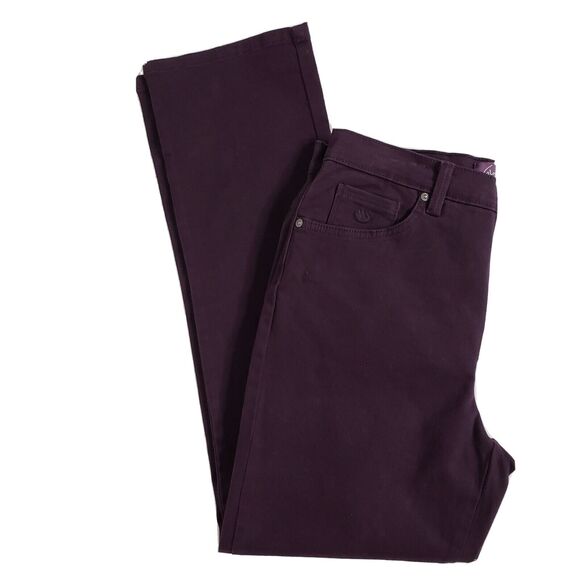 Gloria Vanderbilt Amanda Womens Jeans Size 8 Short Purple Straight Leg Stretch - Picture 4 of 10